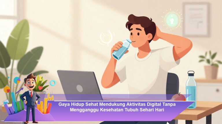 Gaya-Hidup-Sehat-Mendukung-Aktivitas-Digital-Tanpa-Mengganggu-Kesehatan-Tubuh-Sehari-Hari