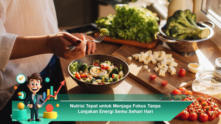 Nutrisi-Tepat-untuk-Menjaga-Fokus-Tanpa-Lonjakan-Energi-Semu-Sehari-Hari