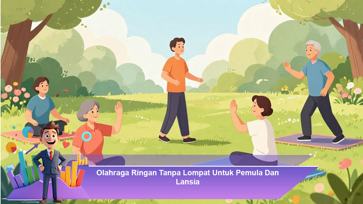 Olahraga-Ringan-Tanpa-Lompat-Untuk-Pemula-Dan-Lansia