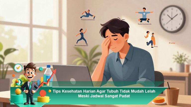 Tips-Kesehatan-Harian-Agar-Tubuh-Tidak-Mudah-Lelah-Meski-Jadwal-Sangat-Padat