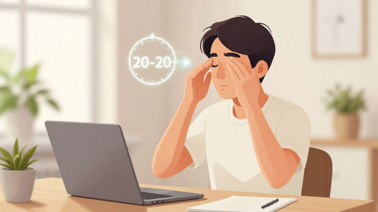 Teknik-Relaksasi-Mata-20-20-20-Guna-Mencegah-Kerusakan-Penglihatan-Akibat-Paparan-Radiasi-Layar