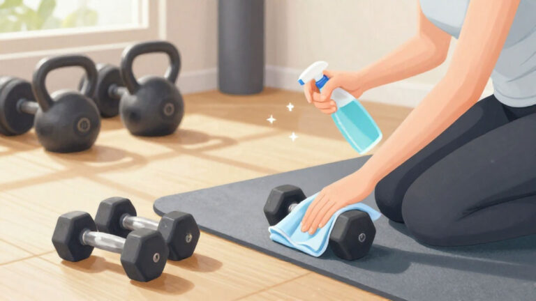 Tips-Menjaga-Kebersihan-Alat-Gym-Pribadi-Agar-Terhindar-Dari-Bakteri-Dan-Jamur