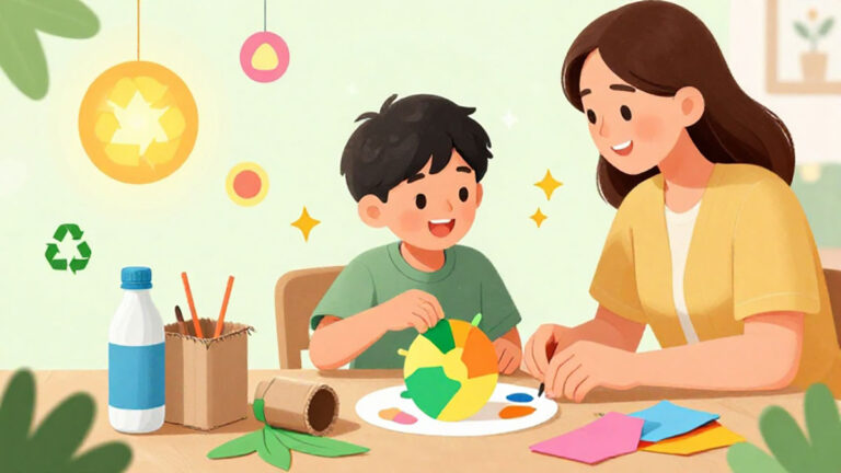 Manfaat-Mengajarkan-Anak-Membuat-Kerajinan-Tangan-dari-Barang-Bekas