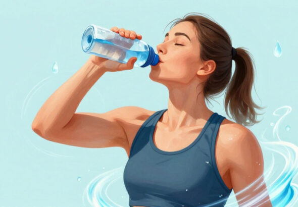 Pentingnya-Konsumsi-Air-Putih-Yang-Cukup-Selama-Berolahraga-Agar-Tubuh-Tetap-Terhidrasi